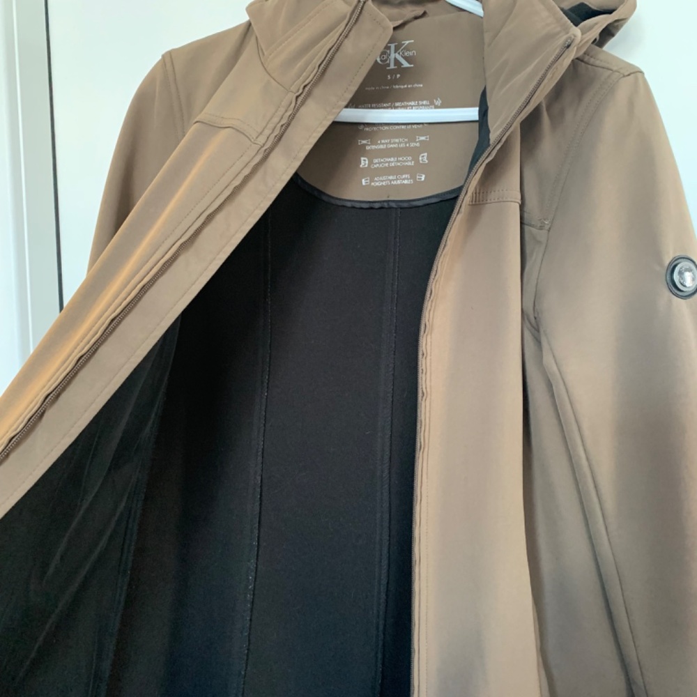 Lined Rain Jacket: Calvin Klein